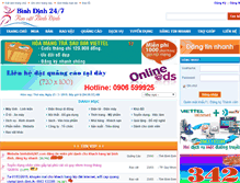 Tablet Screenshot of binhdinh247.com